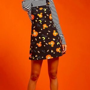 🎃 Disney Mickey Mouse Halloween Pumpkin Treats Skirtall💫